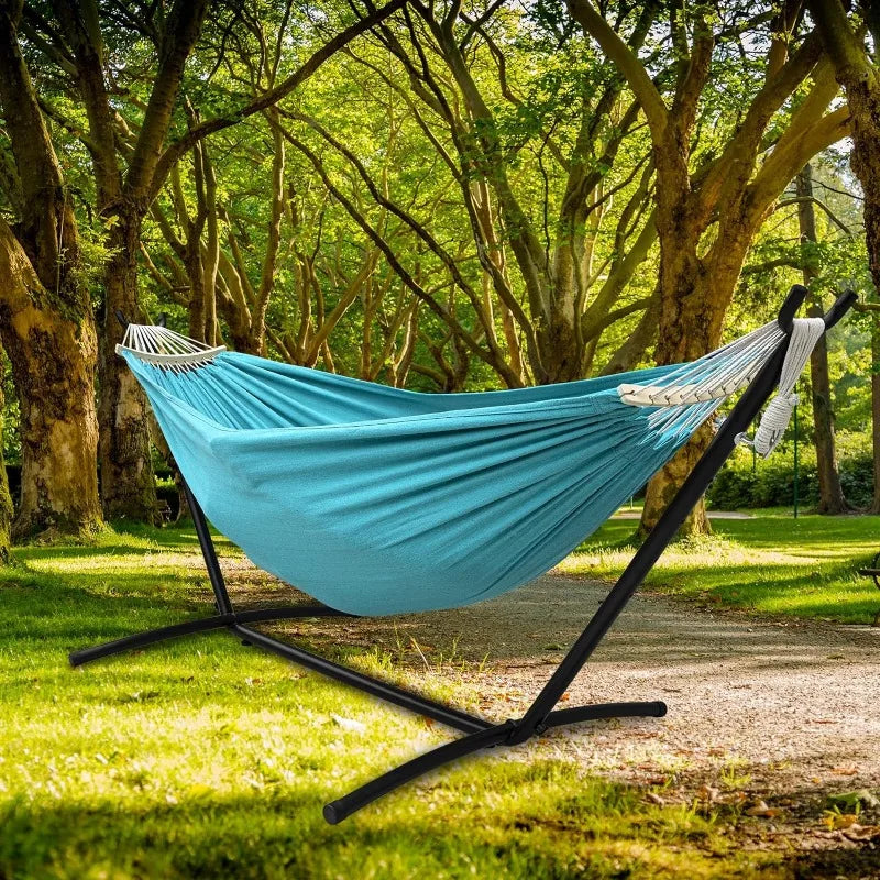 Double Hammock with Stand