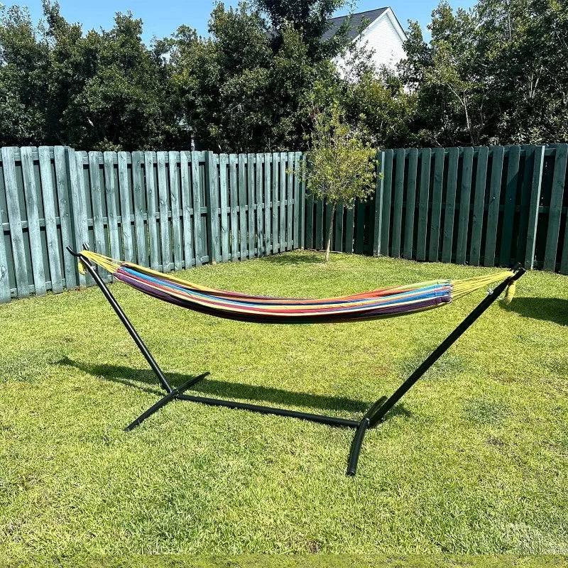 Double Hammock with Stand