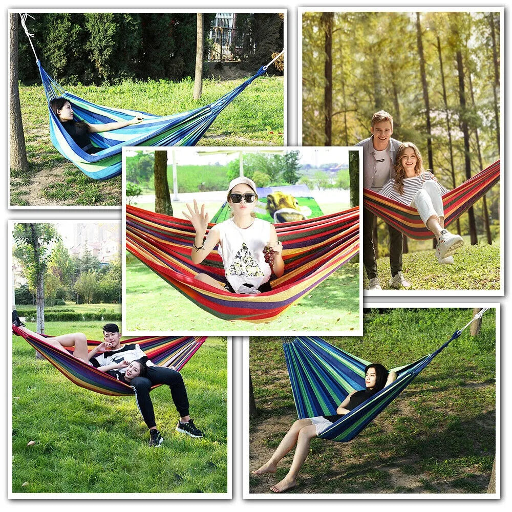 Hammock High Strength Parachute Fabric Hanging Bed