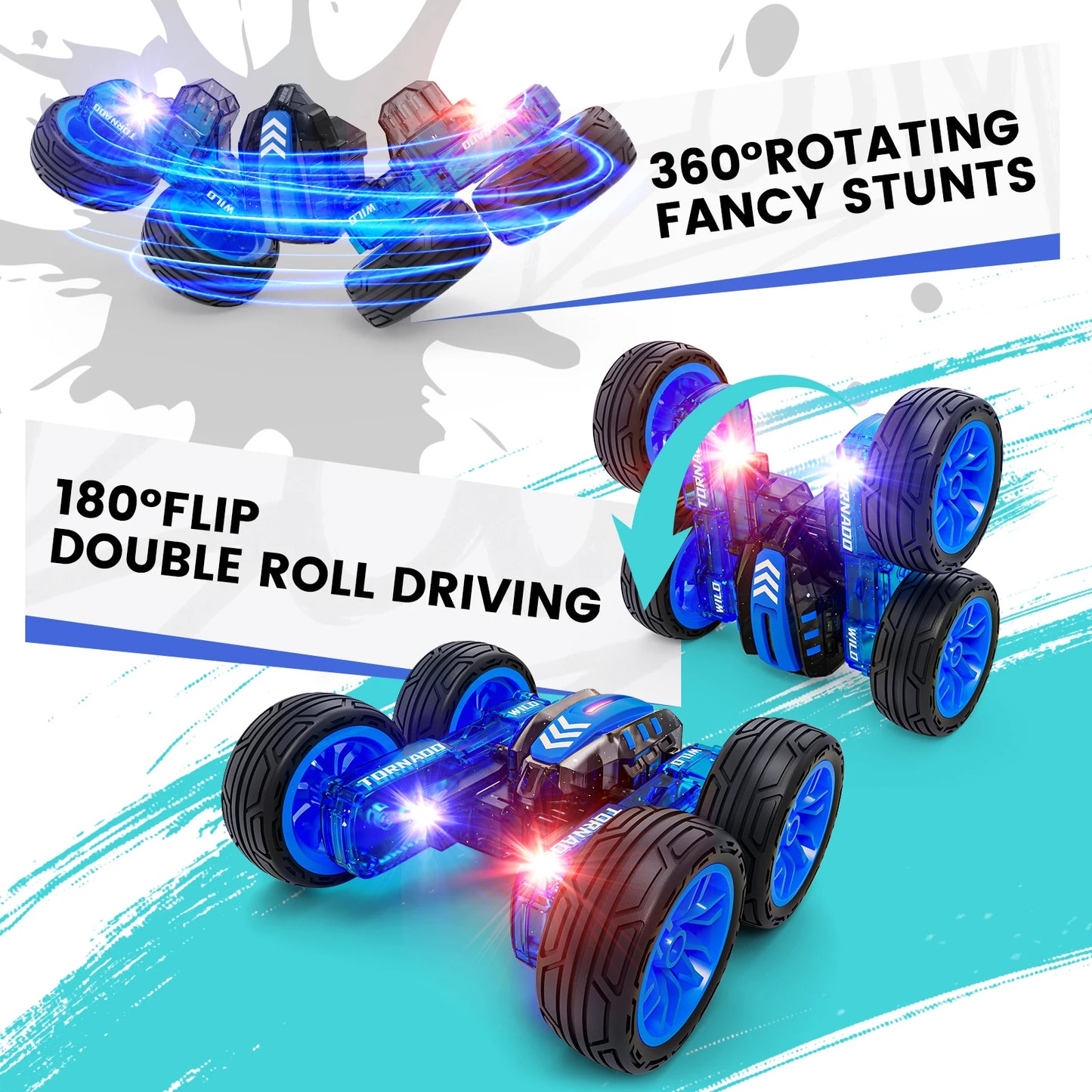 Remote Control Car with LED Lights