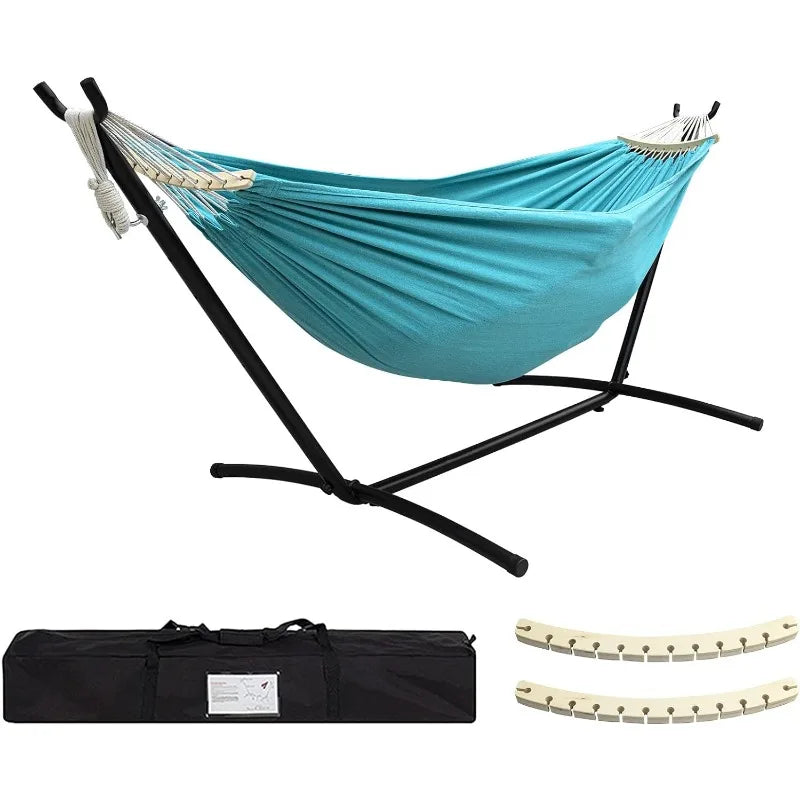 Double Hammock with Stand