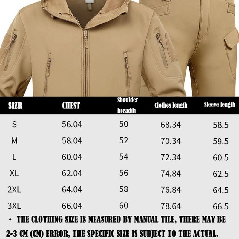 Waterproof Winter Tactical Jacket/Pants