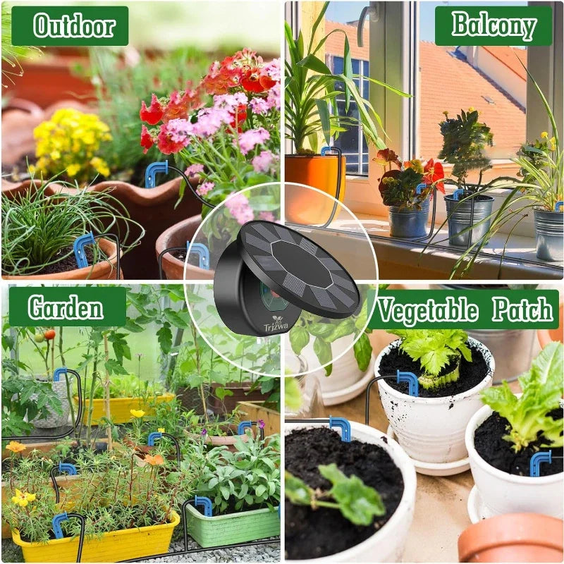 Solar Automatic Drip Irrigation System 9 Timing Modes