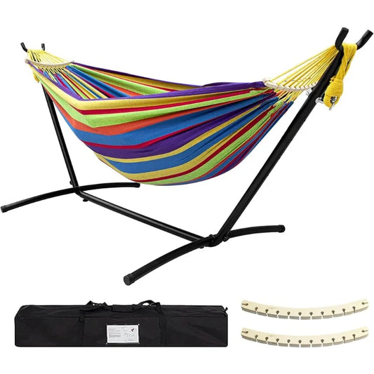 Double Hammock with Stand