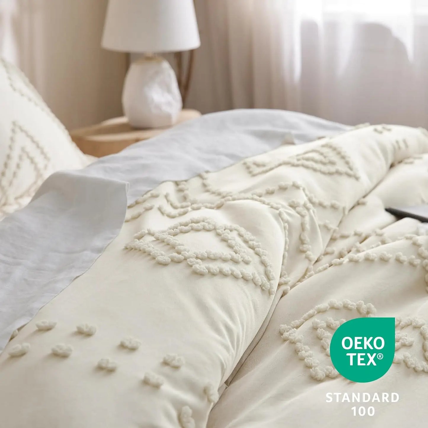 Boho Comforter Set - Tufted Bedding