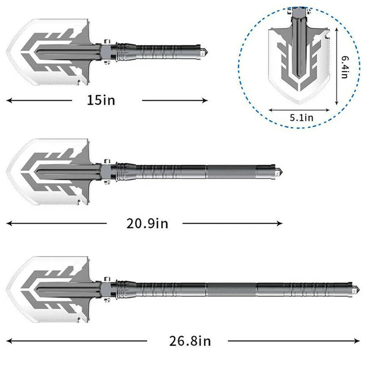 Multifunctional Military Shovel